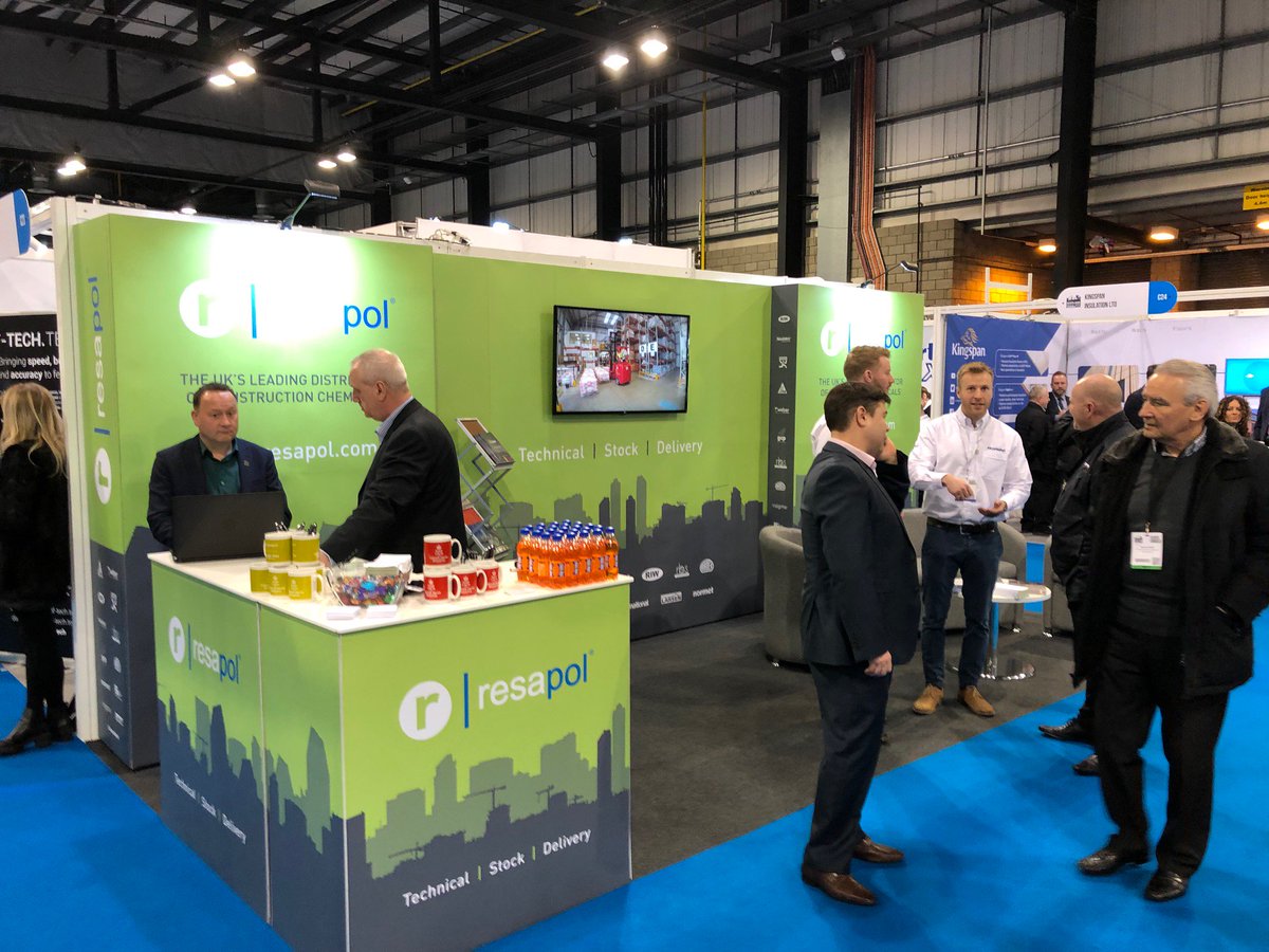 resapol's tweet photo. The second day at @ScotlandBuild 2019 is well underway!
Join us at stand C25 to talk all things construction, and to grab yourself another bottle of @irnbru.
#ScotlandBuild #construction #exhibitions https://t.co/bJDv3uqNE1