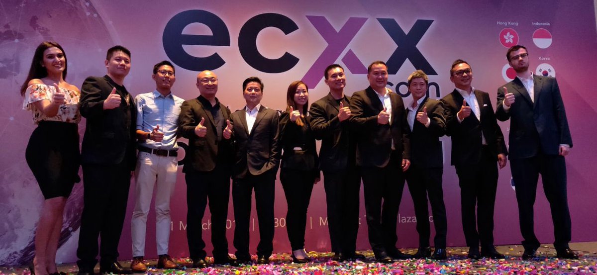 ecxx.com is officially launched! We greatly appreciate all of you for making our event the largest exchange launch in the crypto space, thanks!
Stay tuned for partnership &amp; coin listings announcements soon!

#ecxxofficiallaunch #crypto #token #fintech #blockchain