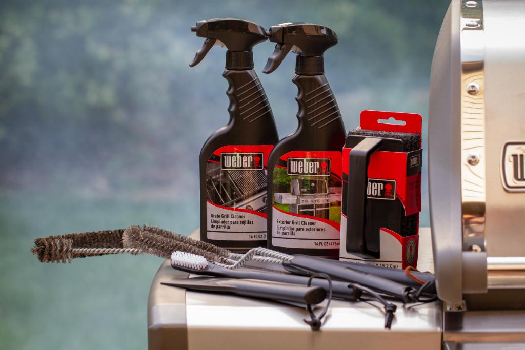 Giveaway time! What is your favorite meal to grill on your Weber? We'll select 3 people win a cleaning kit to get ready for Spring grilling! #SpringGrilling #SpringCleaner #Giveaway