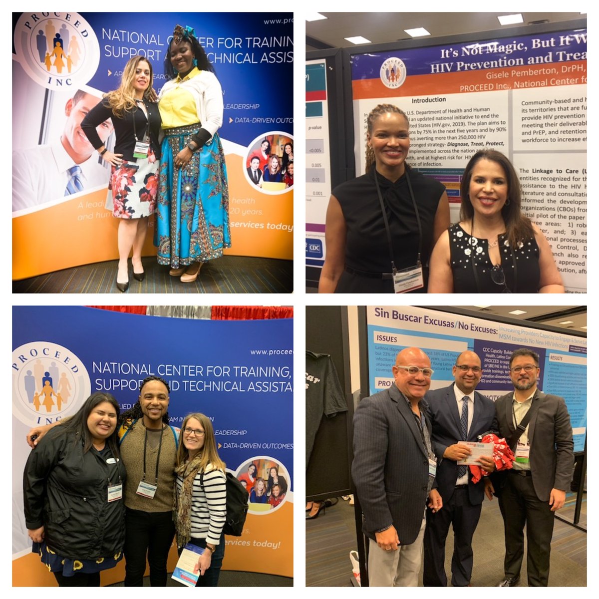 ProceedNCTSTA's tweet photo. Did you come by our booth or poster sessions? Share with us your favorite experience with NCTSTA at #NHPC2019 ,or the conference so far in general. Comment below! #HIV #AIDS #cbaprovider #conference #share #comment #tellus #sessions #HIVprevention #PROCEEDInc https://t.co/30XzycqFYt