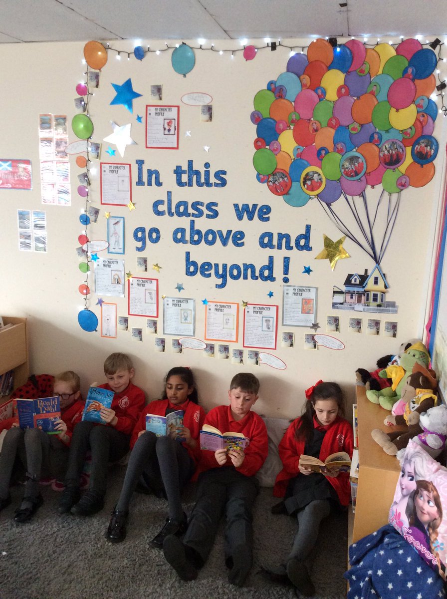 Year4Bsprimary's tweet photo. 4CU love their new reading corner! #aboveamdbeyond #welovetoreadincomfort #underthestars https://t.co/SUJy61i1U5