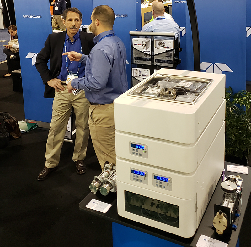 TeledyneIsco's tweet photo. It’s the last day for #Pittcon! Teledyne SSI is in booth 2517 along with other Teledyne companies until 5. Come see what’s new! #SSI  #pump #hplc #preplc https://t.co/1Px495X1JW
