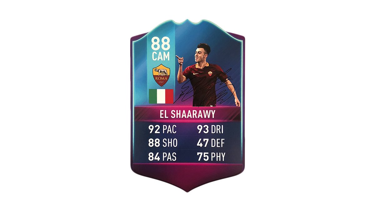 To celebrate #10YearsOfFUT, we’re giving away an autographed version of El Shaarawy’s epic #FUTBirthday SBC card from FIFA 17! 🎂🎉🎮
🔁 RT and follow us to enter!