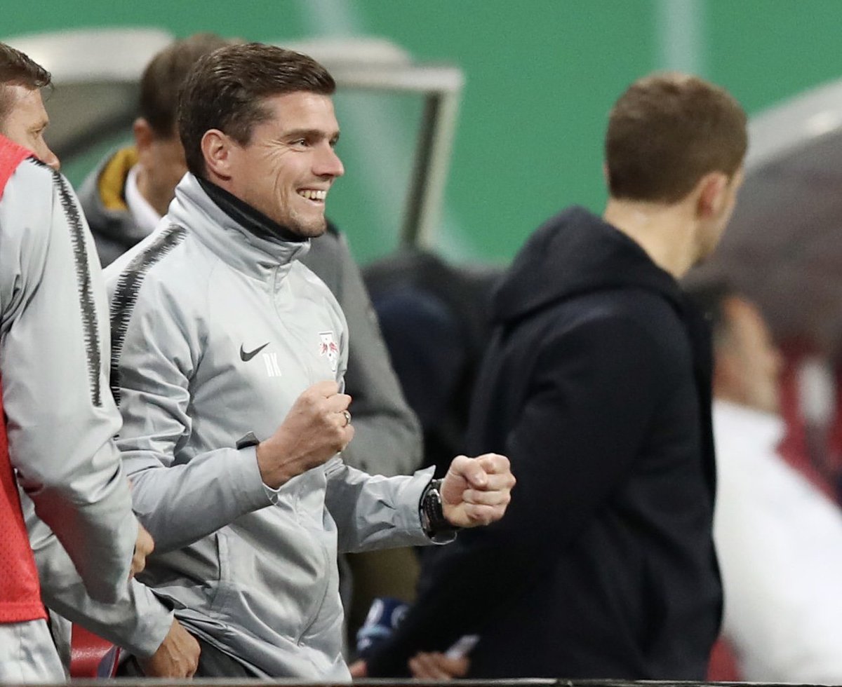 RBLeipzig's tweet photo. 🗣Co-Trainer Robert Klauß: „Die 5 Gegentore sind ärgerlich. #Stettin hatte am Ende seine stärkeren Spieler auf dem Feld & wir zuvor gewechselt. Das Ergebnis ist nicht gelungen. Aber alles in allem hat der Test seinen Zweck erfüllt. Wir sind mit unseren Jungs zufrieden.“
#RBLPOG https://t.co/po3luuLE3u