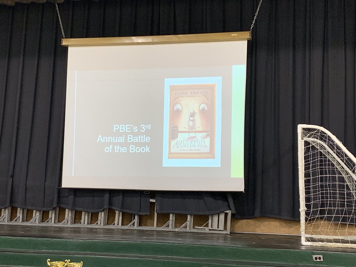NicoleKNorris's tweet photo. We are ready for Battle of the Books @Prettyboyes1!  So excited to share our learning about Masterpiece!! @sgregorybcps @MMmiller11 https://t.co/ZpBLZTnyGt