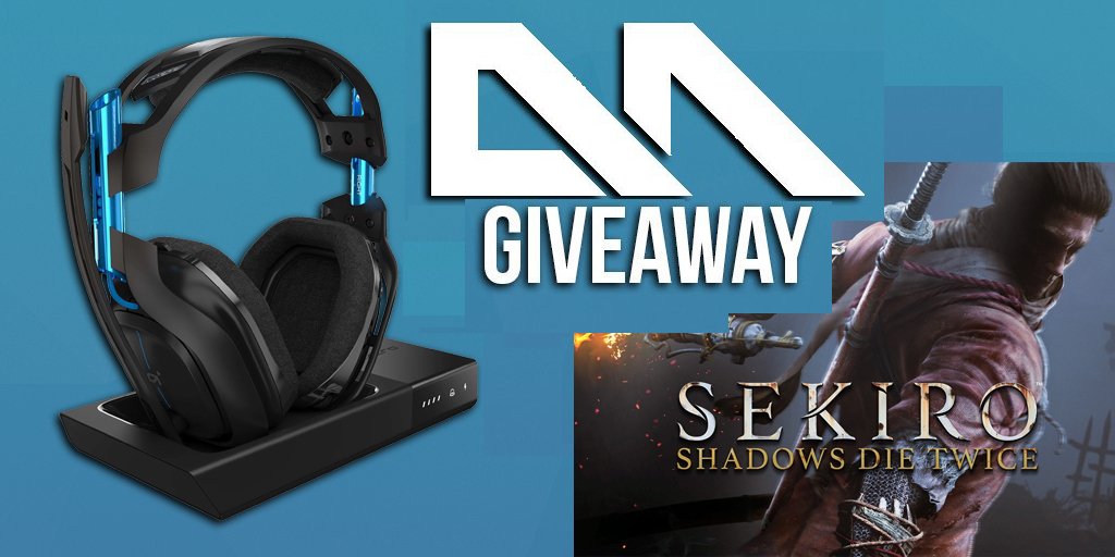 dasMEHDI Astro March Giveaway

<a href="/ASTROGaming/">ASTRO Gaming</a> A50 - Wireless Surround Sound Headphones
Sekiro: Shadows Die Twice for Steam

Get a chance win by entering here: gleam.io/xYjC4/dasmehdi…