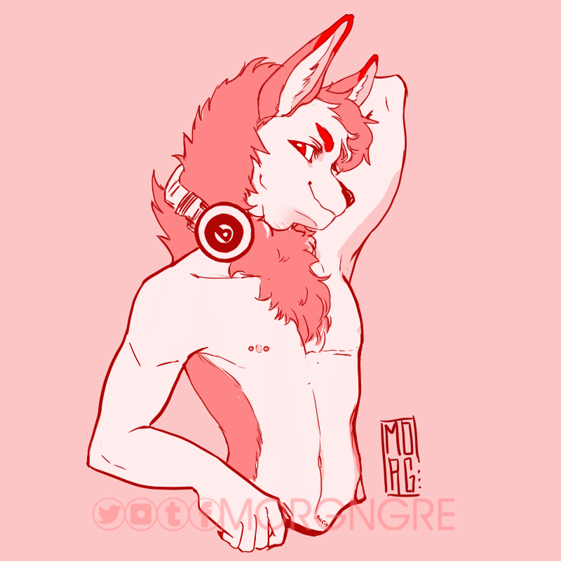 JustMrgan's tweet photo. 1 color commish done for @KoibitoTheSaber
#commission #furry #furryartist #furryart #monochromatic #1color https://t.co/shtJQ3LGlP