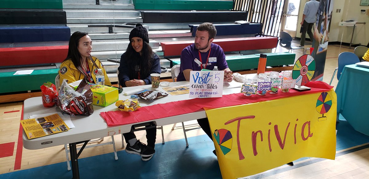 LASGS2006's tweet photo. College and Career Fair at MCLC. Amazing stuff. https://t.co/tzXmclYKRx