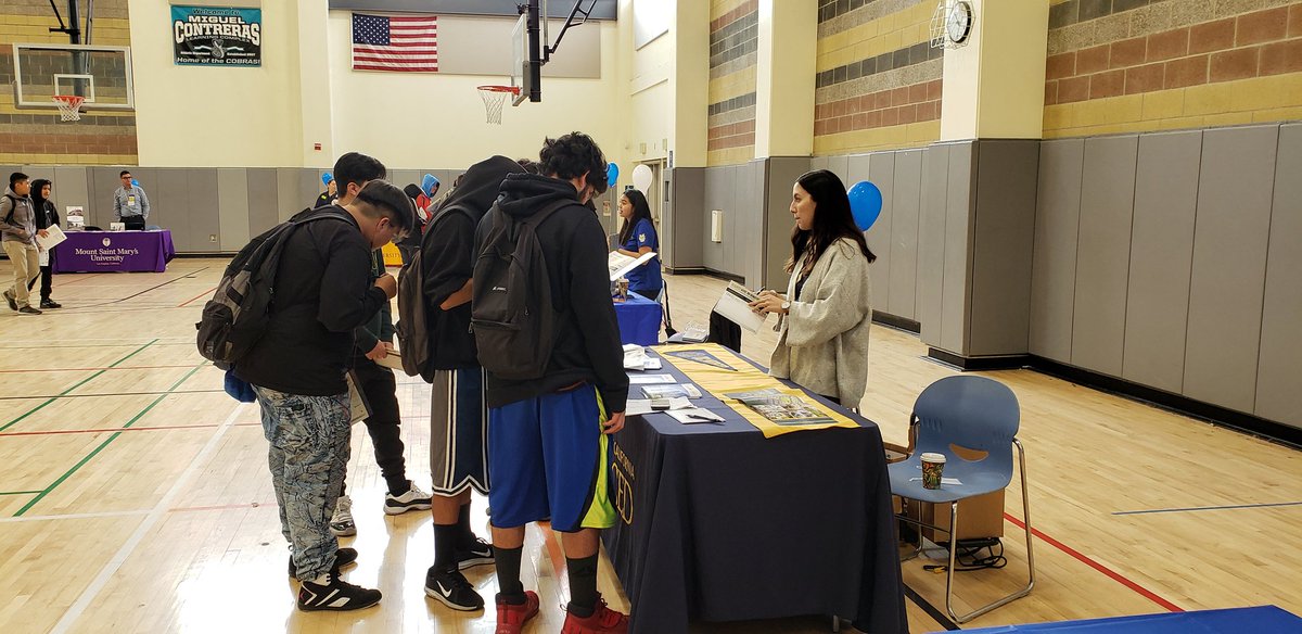 College and Career Fair at MCLC. Amazing stuff.