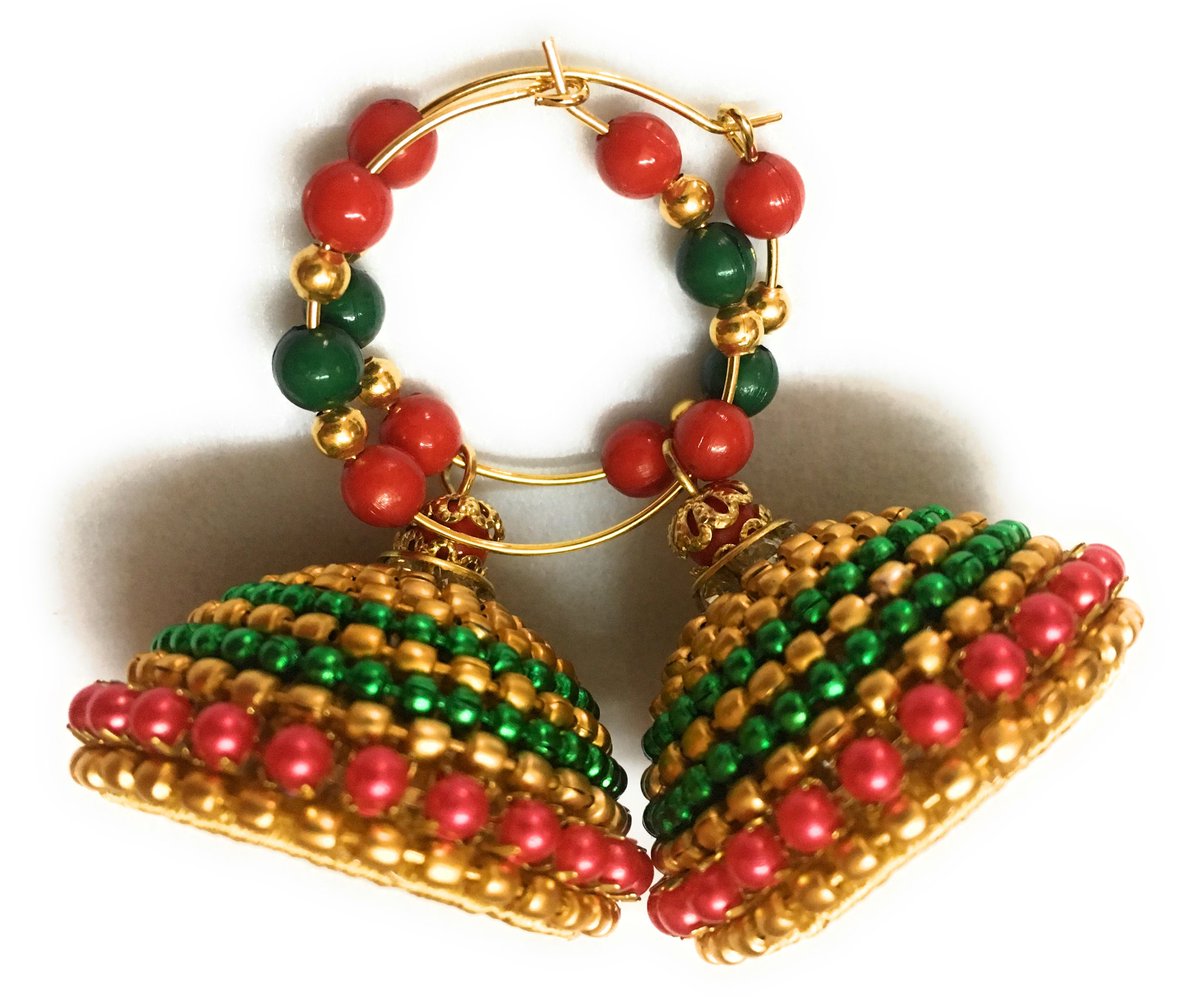 AKCreationsDes1's tweet photo. #multicolour
#jhumka
#Bali
#earring
#goldenfinish https://t.co/pZaZfFHDCu