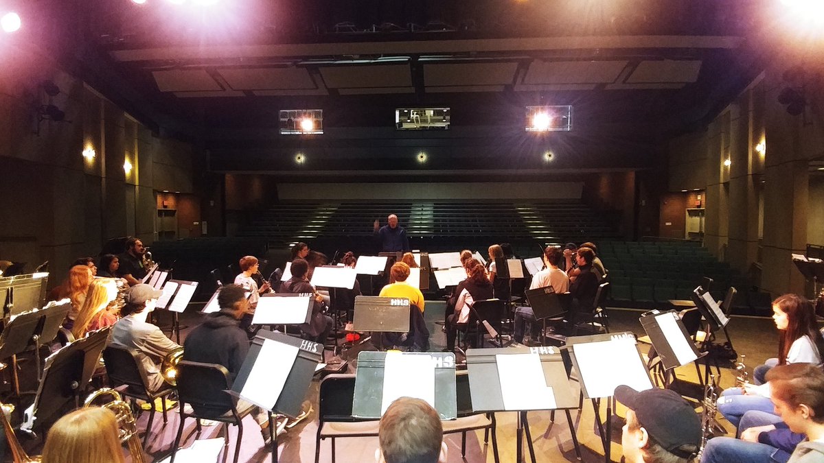 DirectorsHhs's tweet photo. This is the band's view of the audience. Come check out the audience's view of the band, tonight at the HHS band concert. 7pm @ the HHS auditorium https://t.co/FltiRTsCJz