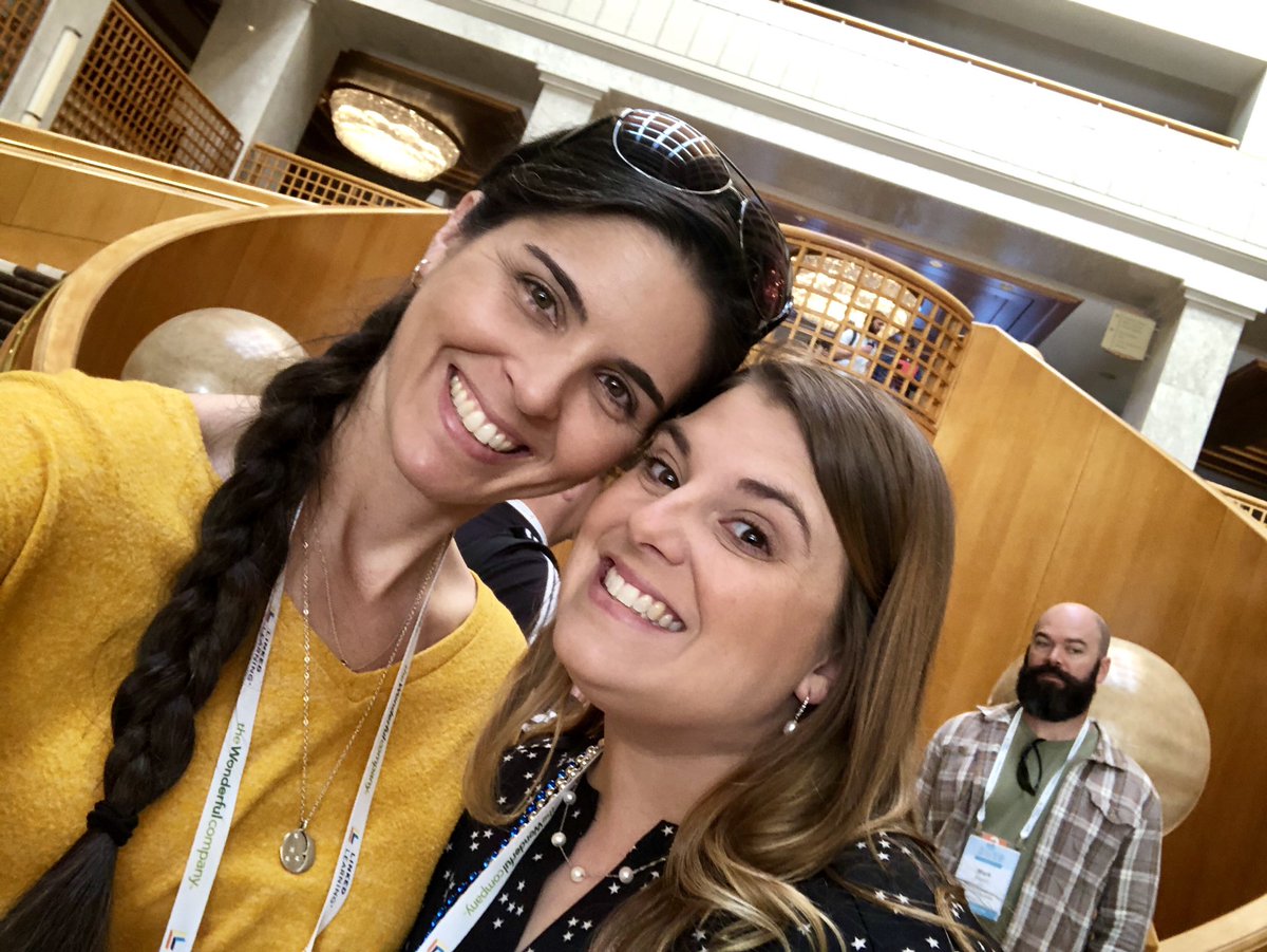 mrsfladams's tweet photo. This Aggie chick always doing awesome things for the @HooverIsReady! @linked_learning #LLCON2019 #PowerOfPlus https://t.co/JviV7Of7m6
