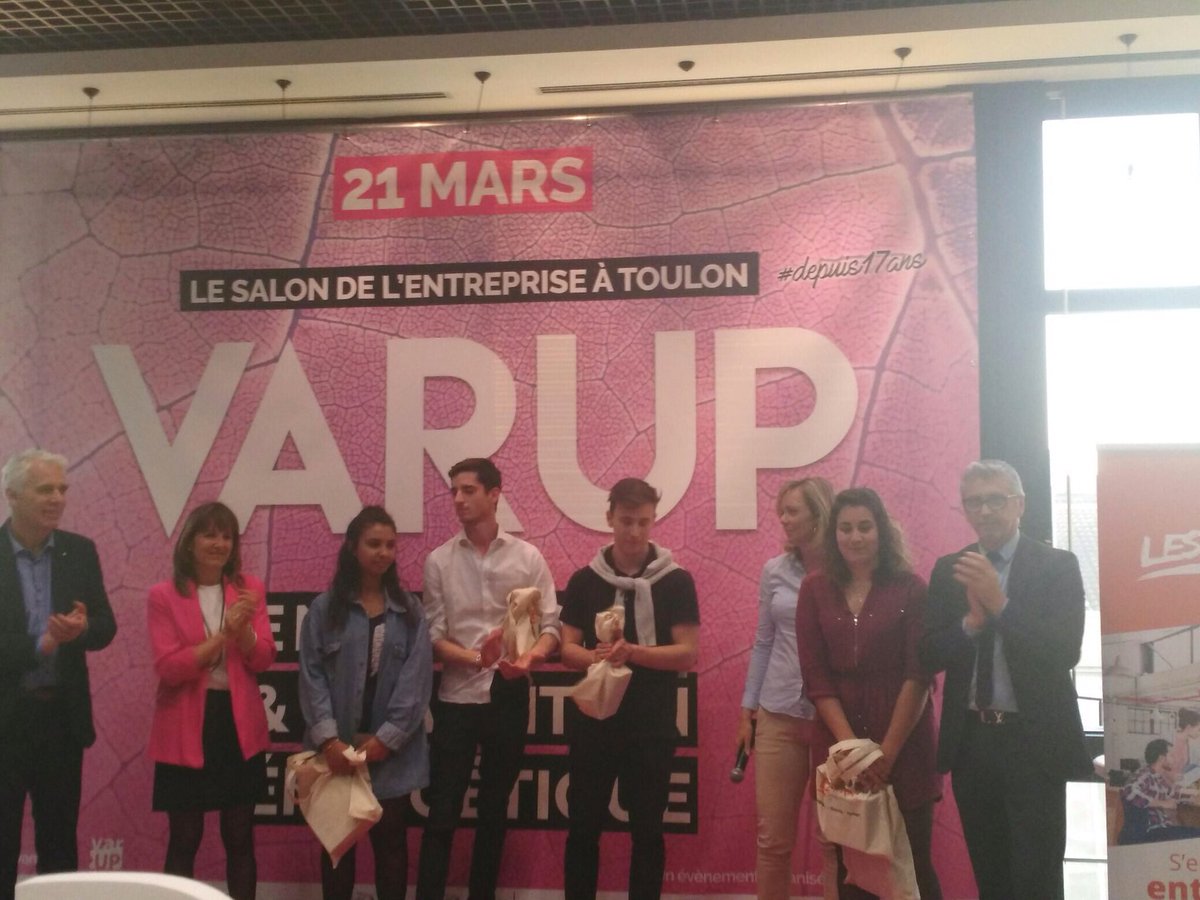 CCI Var (@cciduvar) on Twitter photo Remise des prix <a href="/LesEntrep/">Les Entrep'</a> ce soir au <a href="/varup83/">Var Up</a>. 1er prix à l’équipe Water Collect 👏 coachée par Christelle, consultante de l’Espace Entreprendre #CCI #Var 👌 Bravo à ces 5 étudiants 💪 Remise des prix <a href="/LesEntrep/">Les Entrep'</a> ce soir au <a href="/varup83/">Var Up</a>. 1er prix à l’équipe Water Collect 👏 coachée par Christelle, consultante de l’Espace Entreprendre #CCI #Var 👌 Bravo à ces 5 étudiants 💪
