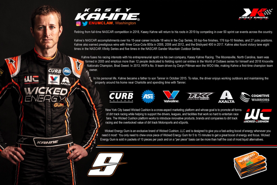 Since y'all have been loving the <a href="/kaseykahne/">Kasey Kahne</a> hero cards, we're doing it again! From now through 3/27 at noon EST, every purchase of Wicked Energy Gum (w/free shipping!) will receive a hero card.

Plus, find out how to win tickets to <a href="/perrisautospdwy/">Perris Auto Speedway</a> here: bit.ly/2VoKzT4