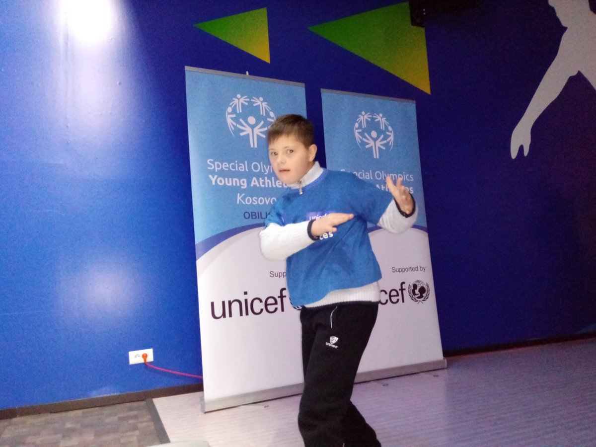 UNICEFKosovo's tweet photo. It's OK to be different. #WorldDownSyndromeDay #Leavenochildbehind https://t.co/6QhbCByZf3