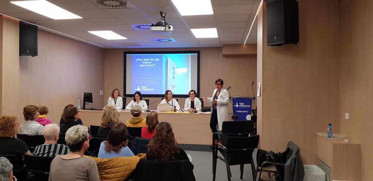 martafgon's tweet photo. EJERCICIO FÍSICO EN CANCER DE MAMA #Vallhebron #oncologiamamaria https://t.co/ZUZ26FoT9e