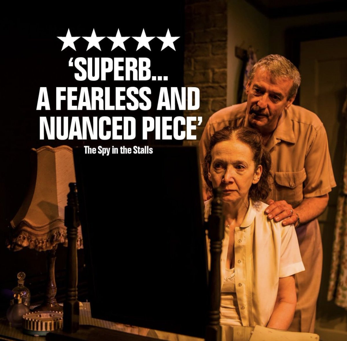 LessonFromAloes's tweet image. “Superb... a fearless and nuanced piece” ⭐️⭐️⭐️⭐️⭐️ fives stars from @spyinthestalls, @LessonFromAloes at the @finborough is officially SOLD OUT check in at the box office one hour before the performance for returns!