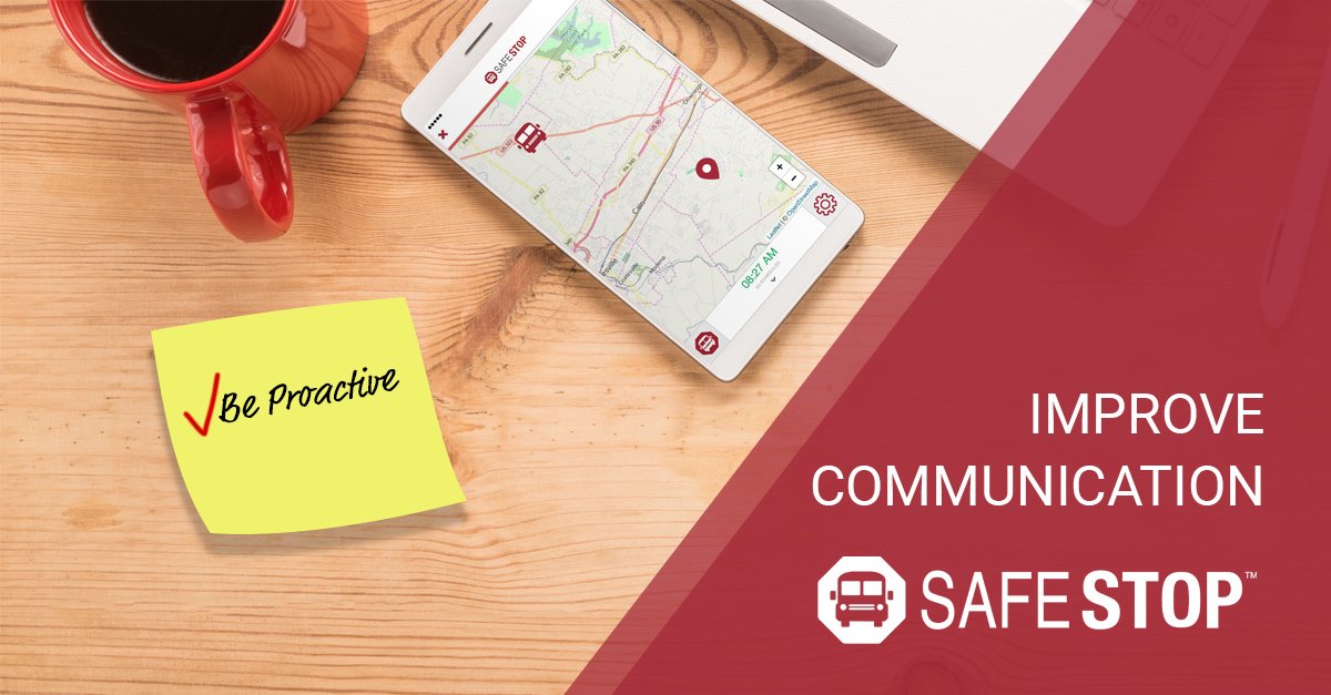 SafeStopApp's tweet image. Did you know that #SafeStop can help you become more proactive when it comes to your #transportation operations? Request a demo today to see how you can improve communication at your district.
#schoolbus #technology #trackingapp #routing
bit.ly/2FedX80