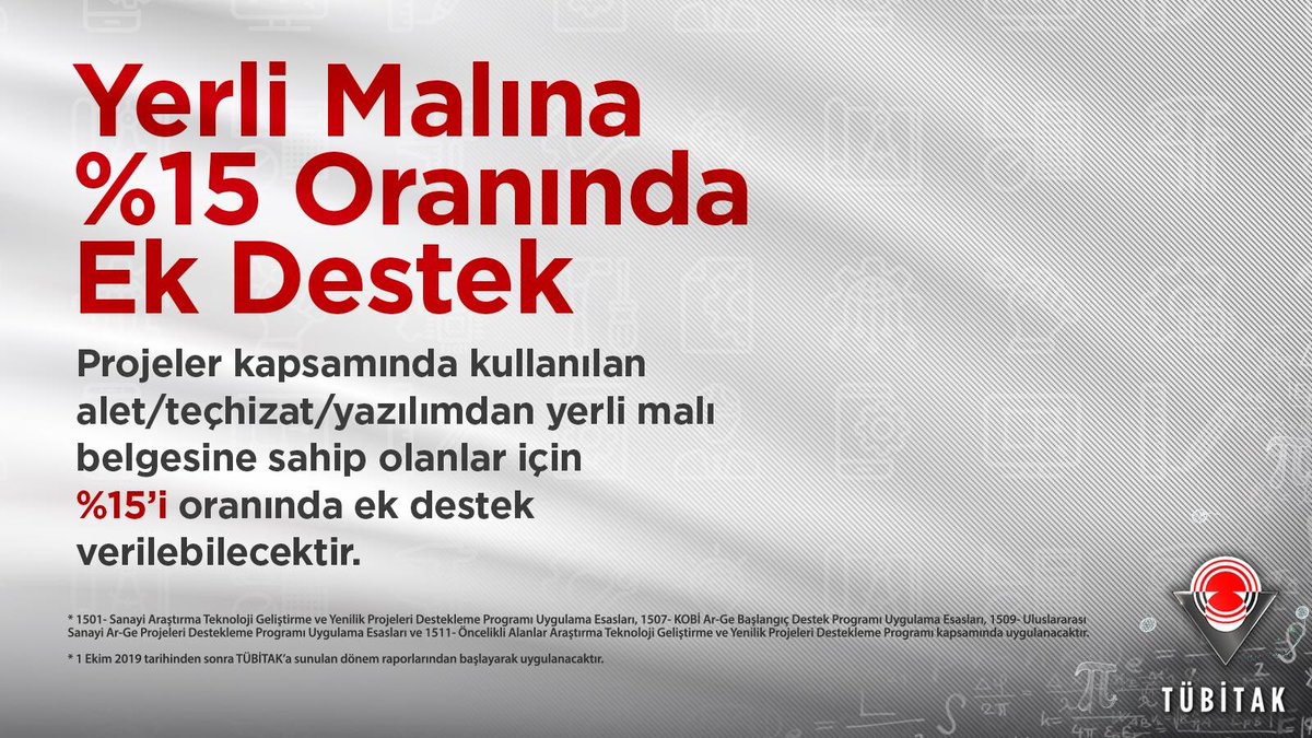 TÜBİTAK TEYDEB Programlarında Yenilikler!