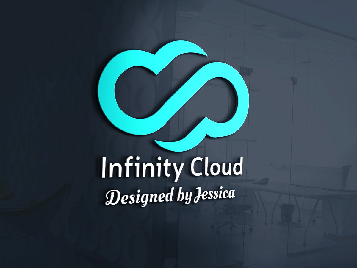graphicaljessy's tweet photo. Infinity Cloud Logo https://t.co/88zgFJJ3WR