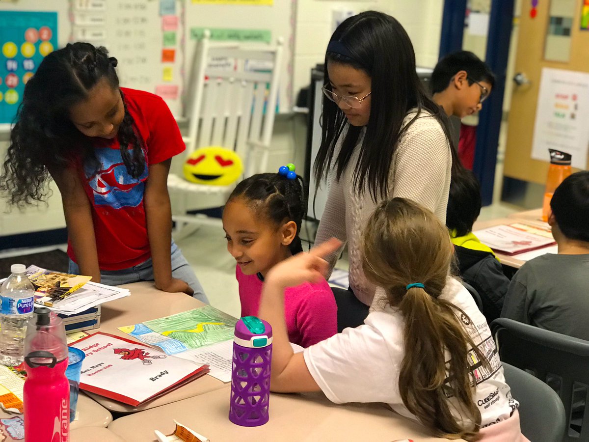 JosephVPhil's tweet photo. “I like how 2nd graders don’t have a fixed mindset; when you’re older it’s harder to take all those opinions out...these 2nd graders are still so creative!” - Mattewos - Thank you, @KerriHays for accepting our feedback & allowing for such deep reflection @CardinalRidgeES https://t.co/L0Uwkuz3Ng