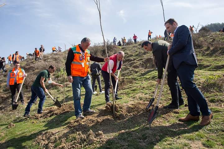 aprtirana's tweet photo. Në ditën Ndërkombëtare të Pyjeve, i shtojmë parkut të Vaqarrit 12000 fidanë pyjor. 💚🌱💚
🙏Këshillit të Qarkut dhe donatorëve për kontributin dhe besimin.
''Dhuro pemë për Tiranën'': https://t.co/N518GNi1wc

#DhuroNjëPemë #DhuroDashuri #TiranaEGjelbër #ParqeTëBukura https://t.co/0dqYa5ffcG