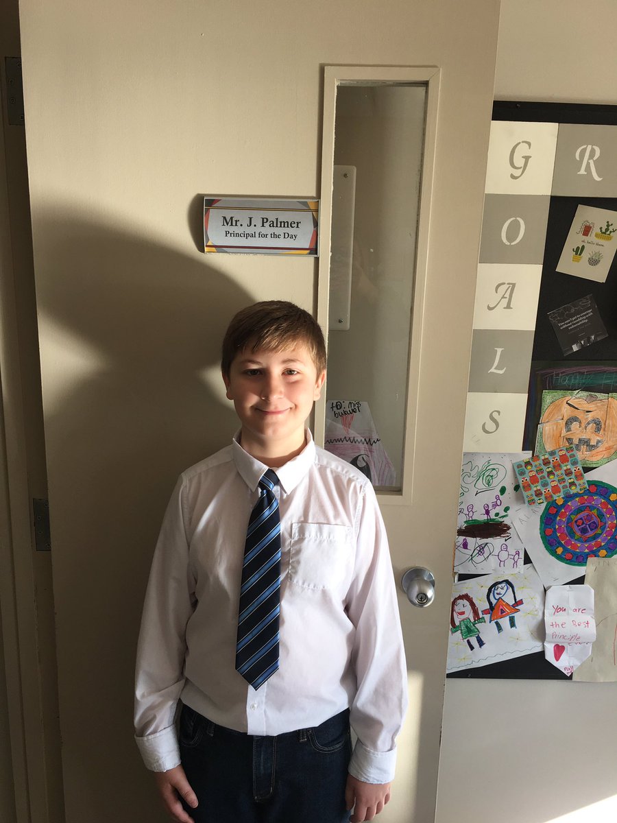 ruthmbuckschool's tweet image. Introducing Mr. J. Palmer as #principalforaday He's been busy visiting classrooms, going to Optimist Band Festival, reading with students, grabbing a cappuccino from Timmies and planning a treat trolley for the staff!