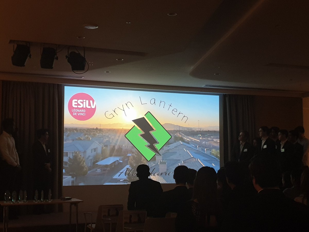 Sebirish's tweet photo. 5eme projet @ESILVparis aux #ChallengesCgi @CGI_Global avec #GrynLanternSystem dans la categorie #environnement https://t.co/fTbXOTh2wk