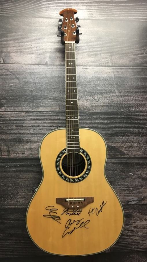 BIG ANNOUNCEMENT! OPEN TO EVERYONE IN THE USA!
Here is the Ovation Guitars #1627VL4GC. This is an American Legend Glen Campbell (Official) model,  . Raffle Tickets are $10 each     act.alz.org/goto/memoriesw…

DRAWING IS JUNE 21ST AT 7:00PM. YOU DO NOT HAVE TO BE PRESENT TO WIN!