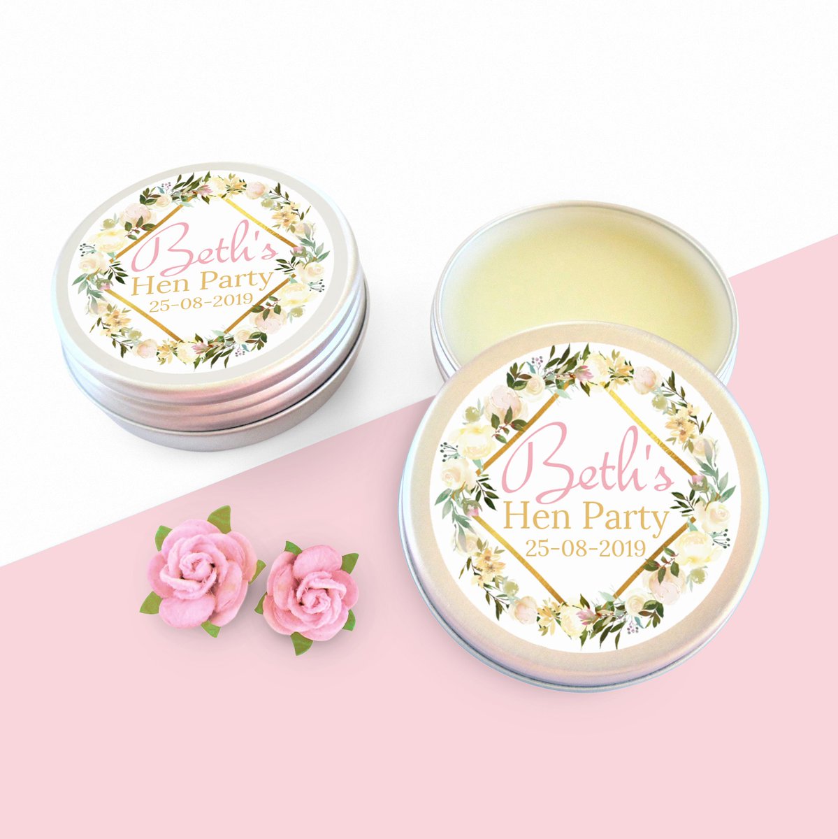 Personalised Hen Party Lip Balms... Personalised with your own Text!
#womaninbiz #wnukrt #EarlyBiz #uksopro #etsy #Etsyuk #henparty #wedding #favours #hennight