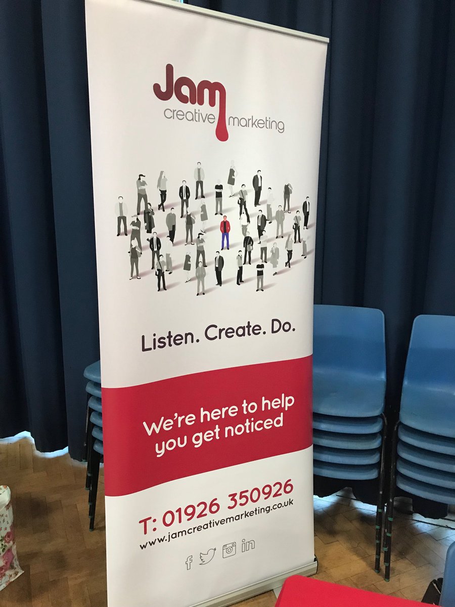 jamcreativeltd's tweet photo. Set up and ready for Year 11 Careers Fair at Kenilworth School 🏫 ✅ https://t.co/pZzaDvWOoQ