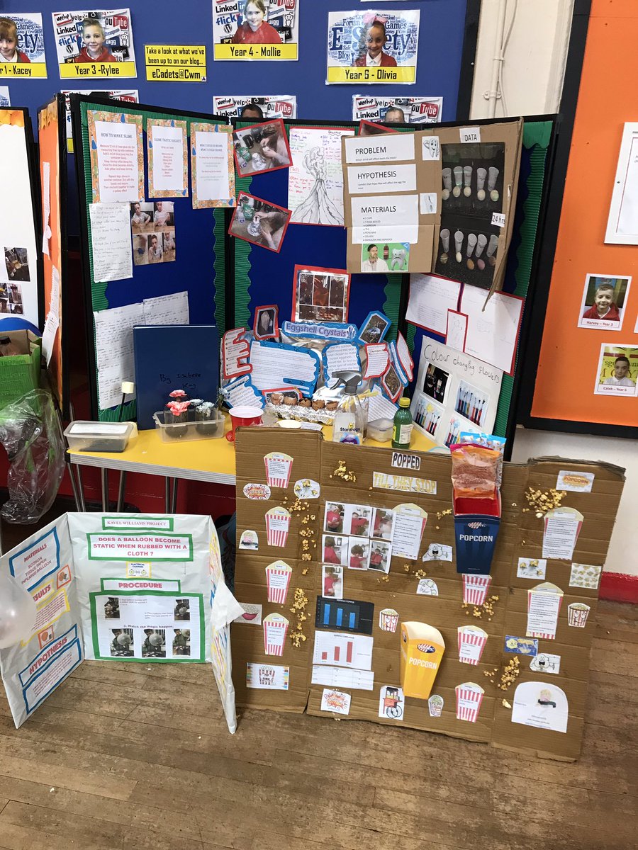 DosbarthArian's tweet photo. A huge thank you to @Ysgolnantgwyn Mrs Daley and @Agsma for coming to judge our Science Fair projects today!! What a tricky job it turned out to be! #cwmambitious #cwmcapable #CwmScienceWeek2019 https://t.co/QVJZINd6s9