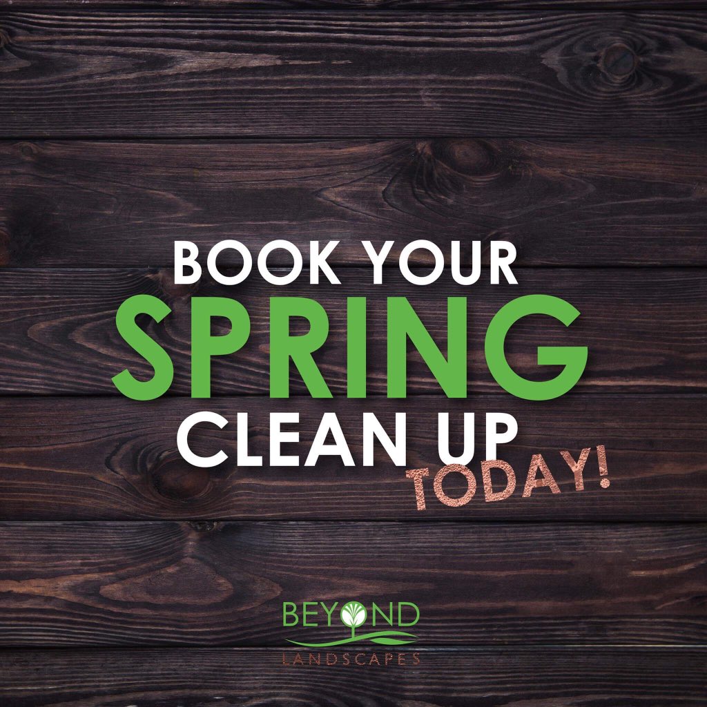BeyondLandscapz's tweet photo. Spring has Sprung!   Let’s get to work on your property today.  Call or DM now for a quote #Windsor #Lakeshore #Tecumseh #BelleRiver #LaSalle #SpringCleanUp #PropertyMaintenance #LandscapeDesign #Gardening #Sod https://t.co/ME1pL0p7ph