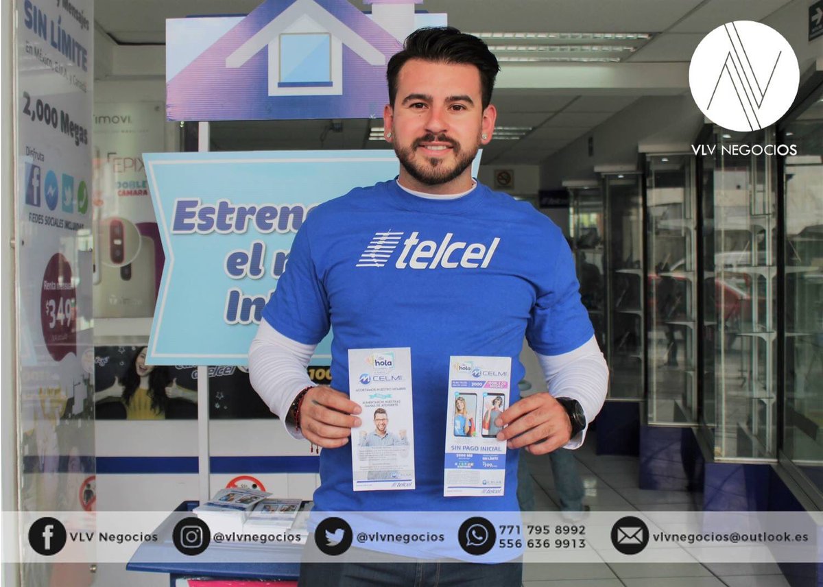 vlvnegocios's tweet photo. Activaciones de marca para CELULAR MILENIUM.
Somos VLV NEGOCIOS... "Somos la imagen y promoción de tu marca”.
Contáctanos 📲 ➡️ 7717958992 - 5546369913
#Telcel #CelularMilenium #TeamVLV #SomosVLV #VLV #VLVNegocios https://t.co/yjPBCNmy63