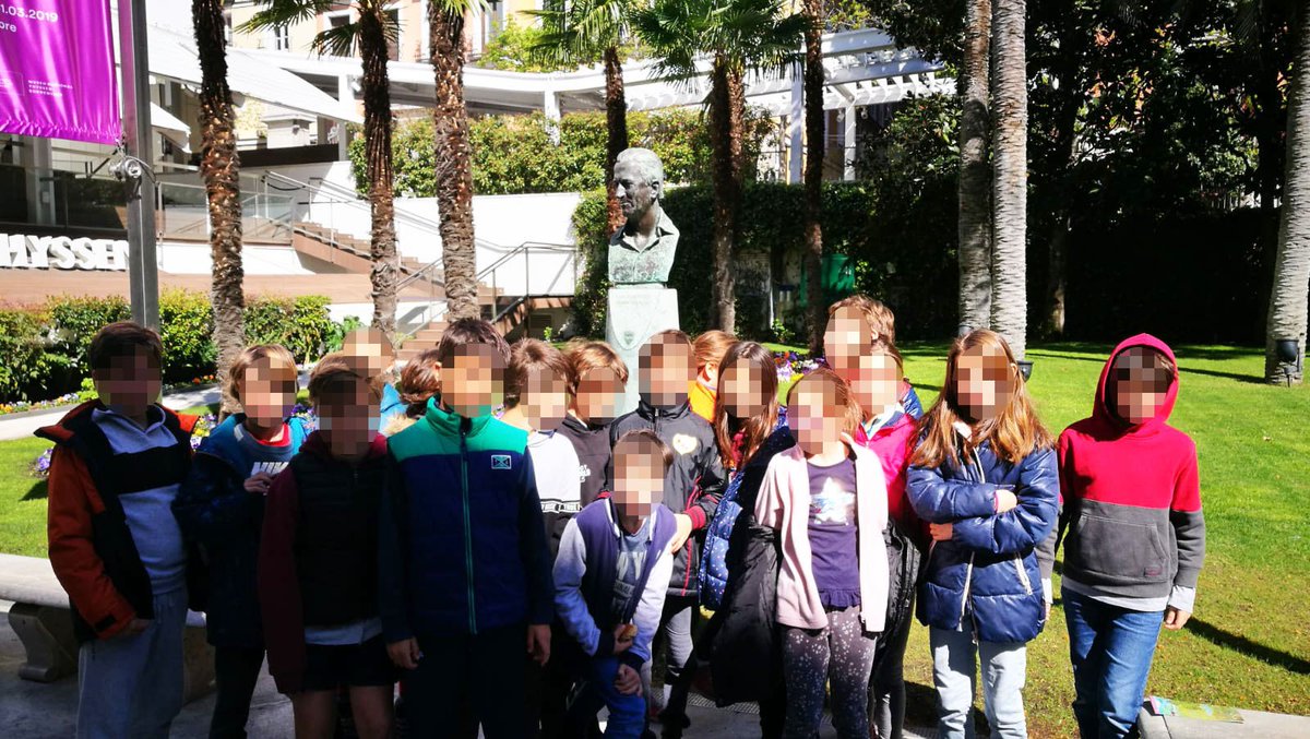 ColeEstudiantes's tweet photo. Descubren cómo la relación arte-naturaleza ha marcado la creación artística del ser humano en la visita guiada 'Nosotros y la #naturaleza' en el @museothyssen.
4ºDePrimaria #LearningByDiscovering https://t.co/VnLIn42wmC