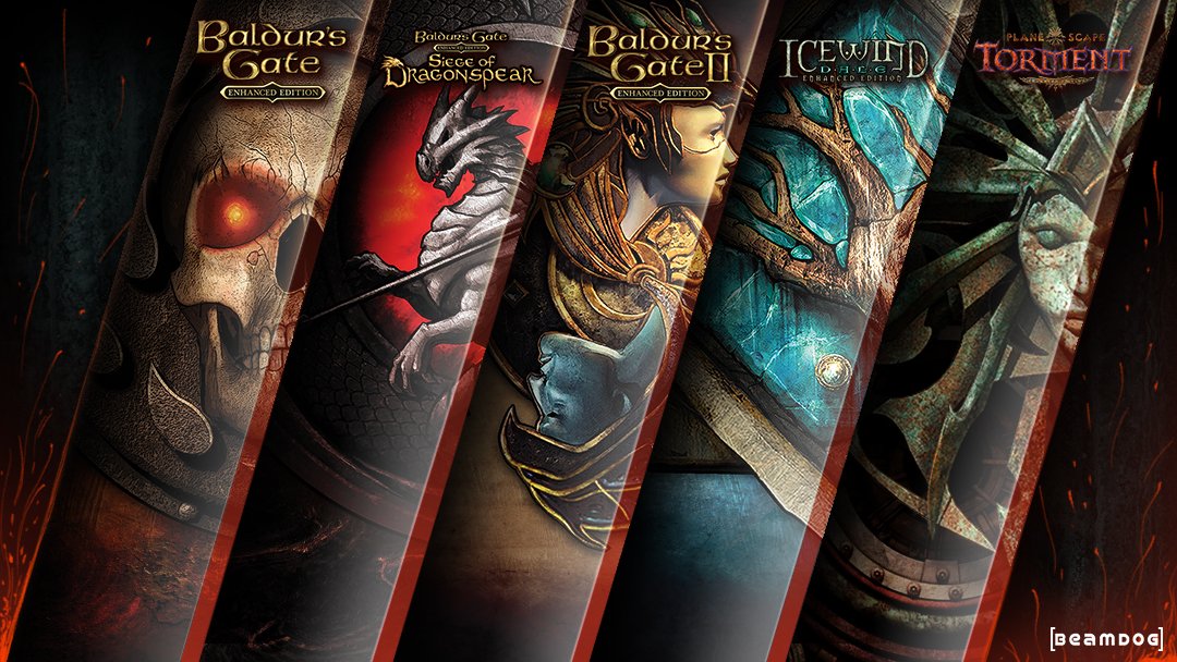 BeamdogInc's tweet photo. GOG Spring Sale has sprung. Time to have some fun, and save on the Infinity Engine Enhanced Editions and #NeverwinterNights: Enhanced Edition!

Get our games, soundtracks, and DLC at @GOGcom at up to 66% off till March 28th, 11PM UTC!

https://t.co/BQPBwkns17

#BGEE #IWDEE #PSTEE https://t.co/2eGLb7Dk65