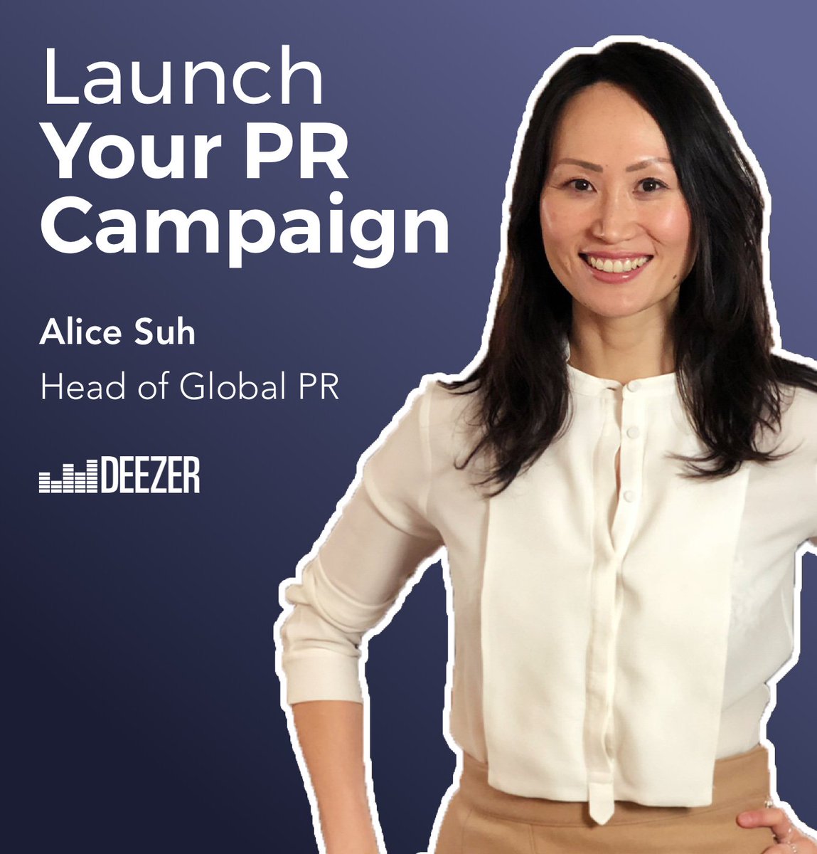 watchplaybook's tweet photo. Learn how to launch your PR campaign with the amazing Alice Suh, Head of Global PR at Deezer 🎉🎉

Alice shares her tips &amp; tricks from working at @BuzzFeed and @Deezer how to get PR as a Startup. Watch the course -> https://t.co/PC0iOed1ve

#pr #publicrelations @Alsypie https://t.co/hZiOLMqcKV