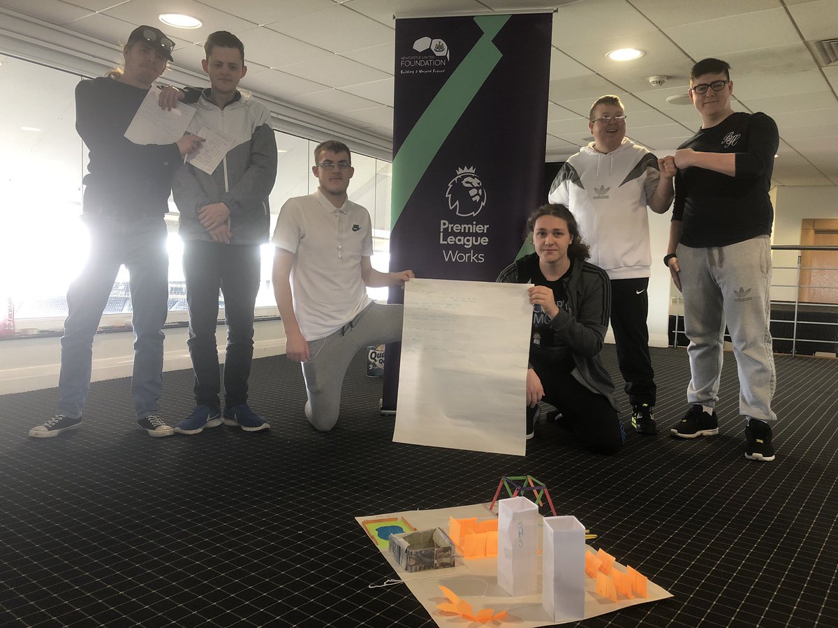 Dan_Hancock1's tweet photo. Group interview practice - Build a Town. Planning. Teamwork. Problem solving. Presenting. #PLworks @NU_Foundation @PLCommunities https://t.co/U1yhdqX1ZY