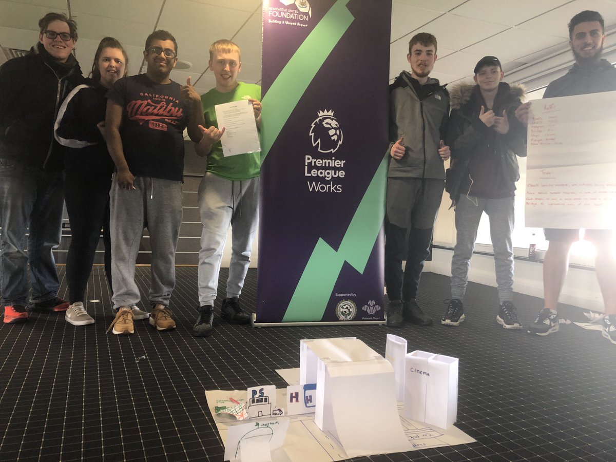 Dan_Hancock1's tweet photo. Group interview practice - Build a Town. Planning. Teamwork. Problem solving. Presenting. #PLworks @NU_Foundation @PLCommunities https://t.co/U1yhdqX1ZY