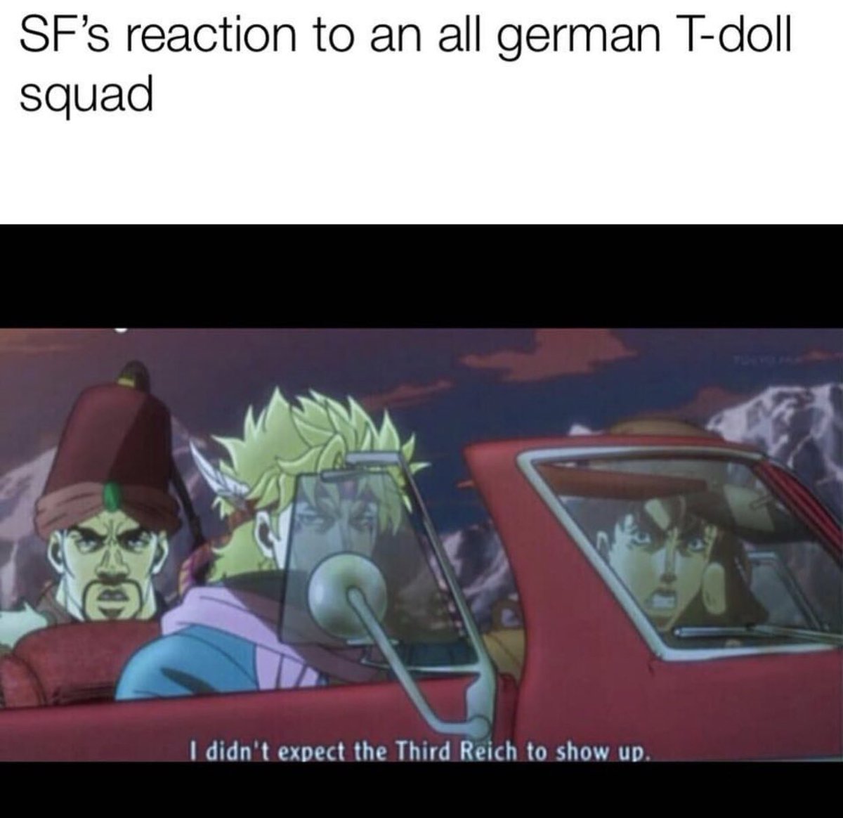 commander_san's tweet photo. Auf viedersehen, or something #reichteam #memeteam6 #girlsfrontline #gfl #gflmemes #letsgetthisbread #anime #turnbased #waifu #garbage #animememes #memesdaily (shameless plug) follow my instagram: gfl_meme_team https://t.co/X26GvPK31y
