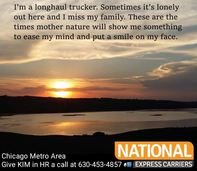 National_Exp's tweet photo. 🚛 BE SAFE - ENJOY THE SCENERY. 🚛
#NationalExp #NationalExpressCarriers #NationalExpress #truckin #bigrigs #convoy #OTR #overtheroad #trucking #18wheeler #tractortrailer #lower48 #Chicago #Illinois #Bolingbrook #Romeoville #truckstop #I55 #Iowa80 #cdljobs #cdllife #truckersli… https://t.co/07FmhaQzio