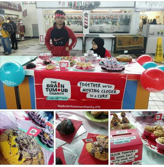 jenTBTC's tweet photo. Thank you to Khaireen Ellyna who held her #BigBandanaBake in @swanseamarket on the 5th March, to raise funds in memory of  her friend who died of a brain tumour in 2011. Well done Khaireen and kids! @BrainTumourOrg https://t.co/g4vlwEJrdD