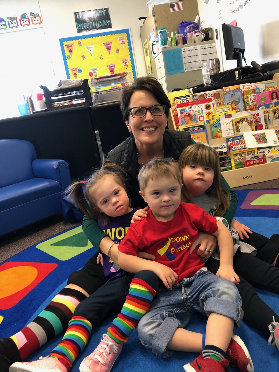 Celebrating National Down Syndrome Day with these sweet little Dixon Road Dragonflies today! We are rockin' our socks with #drespride #nationaldownsyndromeday 
<a href="/MsMoorePreK/">Joanne Moore</a>