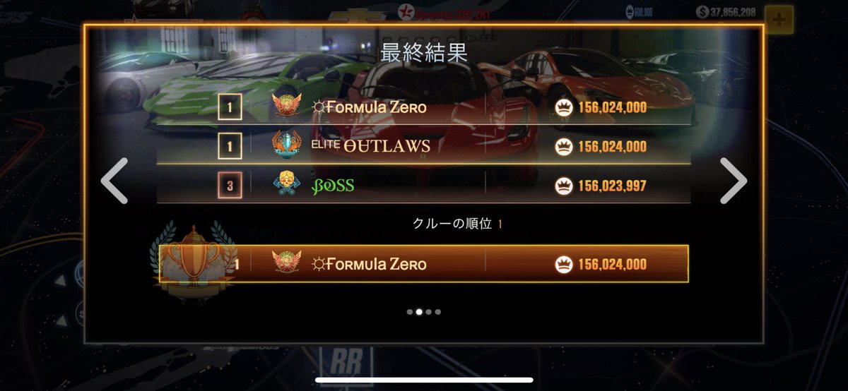 works_led's tweet photo. #CSR2
日本クルー初
perfect capでの堂々1位。

ご協賛いただいた
"挑むな危険"
"大和魂"
"EAST END jp"
"SRIP-ON"
"絆結project" 
の皆さま、ご協力ありがとうございました。

いや〜うれしい。
お疲れさまでした https://t.co/D9bfahbqc5
