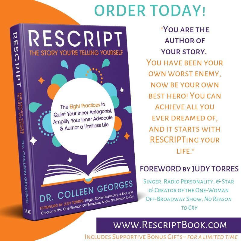 soul_shift's tweet image. The stories we believe about ourselves are created both by what we say and by what we do. #RESCRIPT RescriptBook.com