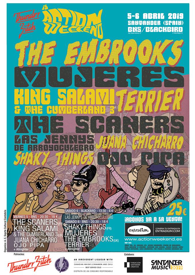 MoMUCA_'s tweet photo. EL @Thunder @thunderbitch_es @ActionWeekend  está al caer!
5 y 6 de Abril #Cartelazo  entradas 25€ en @entradium 
Este sábado fiesta presentación en #RockBeerTheNew con The Dealers y Wan and Jalf ¿Os lo vais a perder? #ThunderBitchActionWeekend15 https://t.co/ACQqHwY5Pn