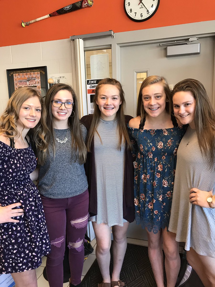 GRactivities's tweet photo. Good luck GRHS gymnasts heading to State at MPLS Convention Center.
Hailey, Kenzie, Aiyanna, Bella and Molly! Have Fun! GR Proud! https://t.co/54bhRZdJ7t