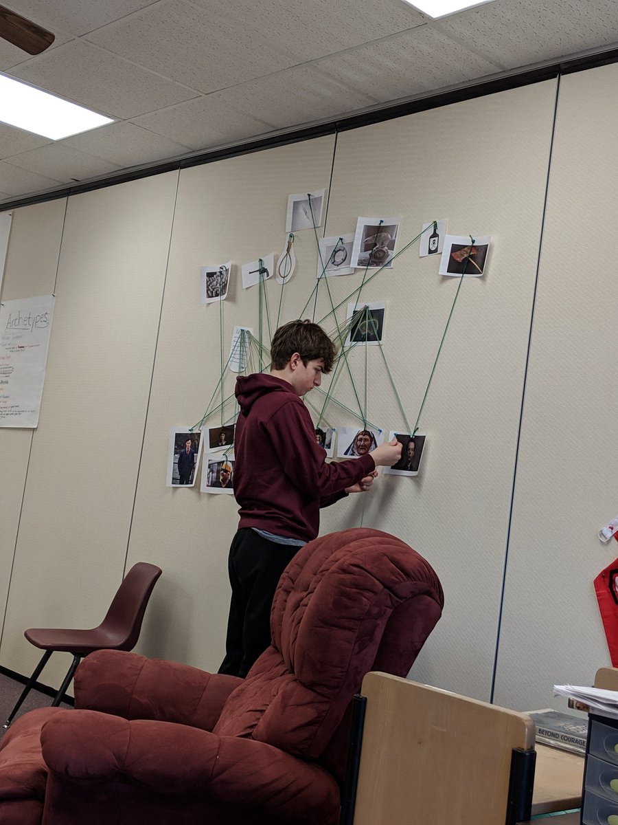 AmberNeighbor's tweet photo. Court trials start today: prove your client is not the murderer in the book, And Then There Were None, by Agatha Christie. Students have to give evidence from the book and then make a claim for who the killer is. So proud of what I have seen already. #BHSNeighbor #TheButlerDidIt https://t.co/rHLnYRxc5f