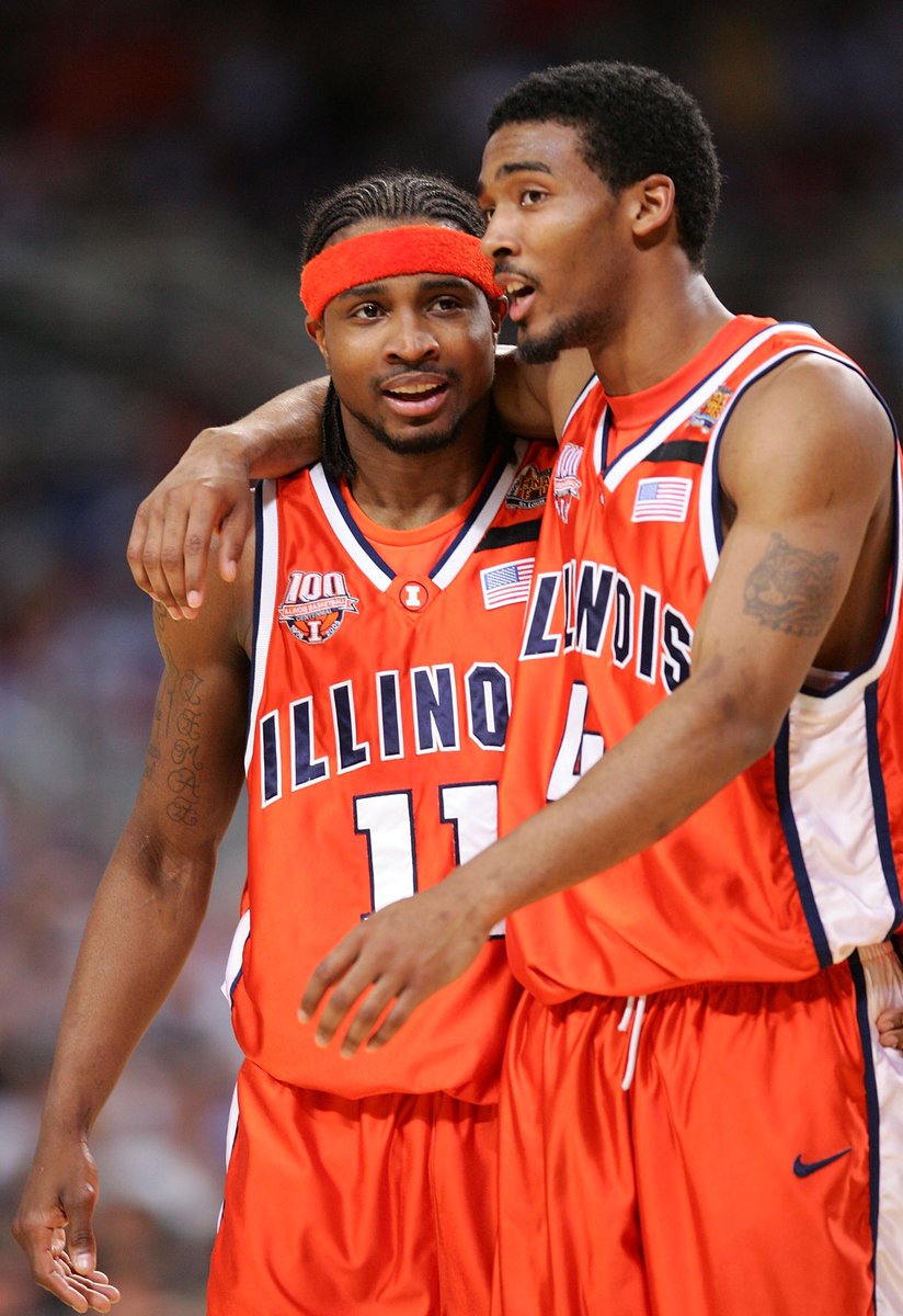 timelesssports_'s tweet photo. Dee Brown and Luther Head.

Illinois, 2005. https://t.co/AJYnJJ1RUJ