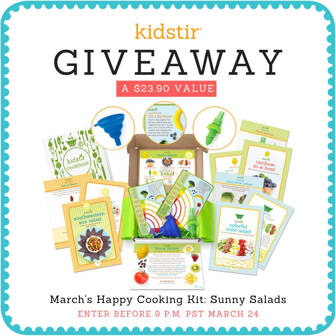 Kidstir's tweet photo. AWESOME #GIVEAWAY! With this Sunny Salads Kit, your little ones will learn that salads are more than just #healthyeating — they're absolutely delish, too! 

Enter for your chance to win: https://t.co/7ipoJSuPrm https://t.co/Ikw94K532w